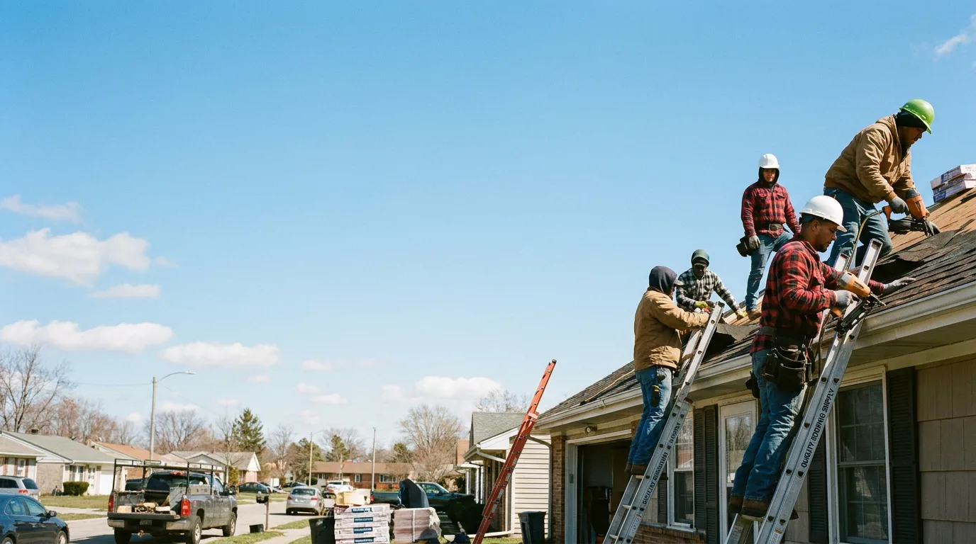 Roofing in Pleasant Lake, IN near me